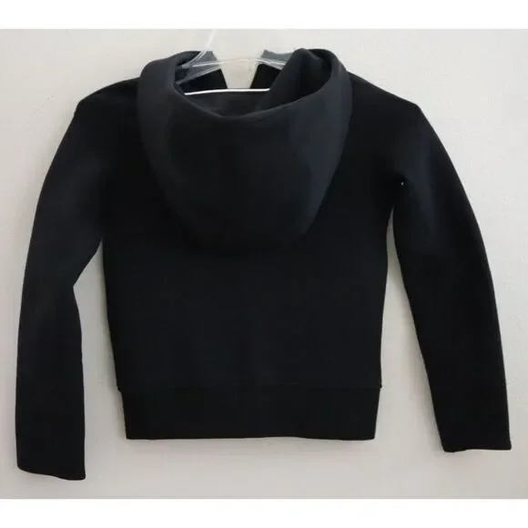 Nike Sportswear FD3285-010 Kids' Sz XS Black Tech Fleece Full Zip Hoodie - Picture 2 of 8